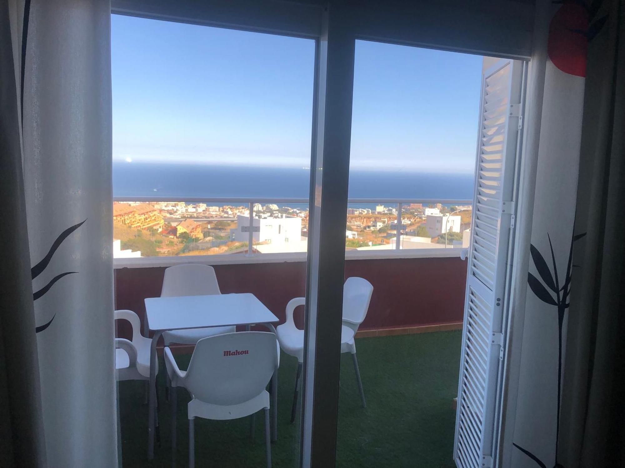 Ático duplex en Benalmádena vistas al mar y montaña dos habitaciones Exterior foto